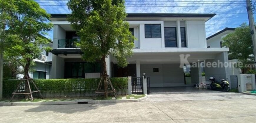 ขายบ้านเดี่ยว โครงการ The City Rama 9-Krungthep Kreetha หิ้วกระเป๋าเข้าอยู่ได้เลย ตกแต่งครบ สวยสุดๆ โทร 0811387166