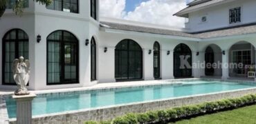 ให้เช่าบ้าน 2.5 ชั้น หลังใหญ่ พร้อมสระว่ายน้ำ สไตล์โคโลเนียล 5ห้องนอน 5ห้องน้ำ โซนต้นพระราม2 เฟอร์นิเจอร์ครบ พร้อมเข้าอยู่