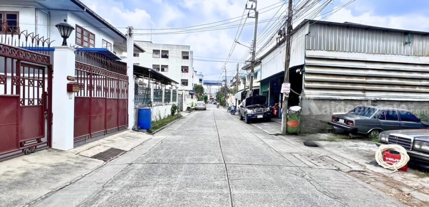 ขายที่ดินรามคำแหง 186/1 ใกล้รถไฟฟ้าสายสีส้ม 82 ตร.ว. ถมแล้ว ราคาถูกที่สุด
