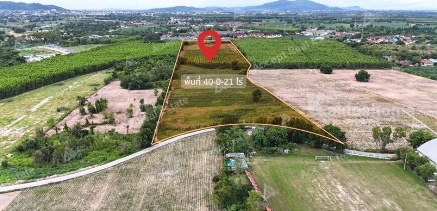 ขายที่ดินเปล่าใกล้ทะเล โลเคชั่นดี หาดพยูน บ้านฉาง ระยอง