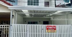 ขายบ้านสวยพร้อมอยู่ รามคำแหง 142 ทำเลรถไฟฟ้าสายสีส้ม ใกล้ทางด่วนมอเตอร์เวย์ ราคาพิเศษ 2.15 ล้านบาทเท่านั้น