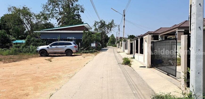 ขายที่ดินขนาดเล็ก 200 ตร.ว ทำเลดีเหมาะสำหรับปลูกบ้าน นิคมพัฒนา ระยอง