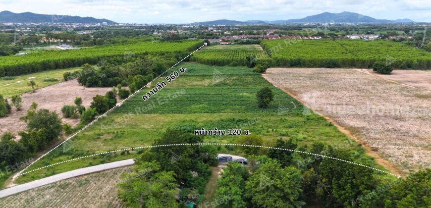 ขายที่ดินเปล่าใกล้ทะเล โลเคชั่นดี หาดพยูน บ้านฉาง ระยอง