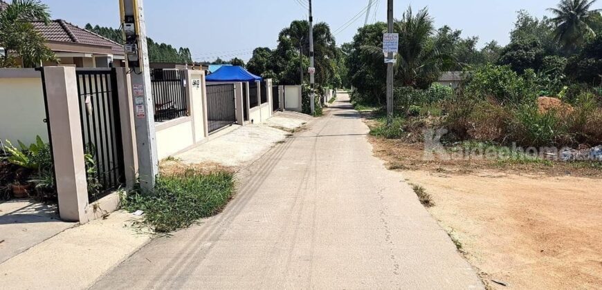 ขายที่ดินขนาดเล็ก 200 ตร.ว ทำเลดีเหมาะสำหรับปลูกบ้าน นิคมพัฒนา ระยอง