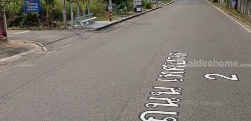 ขายที่ดินเปล่าทำเลดีใกล้ทางขึ้น-ลง มอเตอร์เวย์ บ้านฉาง ระยอง พื้นที่ 1 งาน