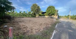 ขายที่ดินเปล่าทำเลดีใกล้ทางขึ้น-ลง มอเตอร์เวย์ บ้านฉาง ระยอง พื้นที่ 1 งาน