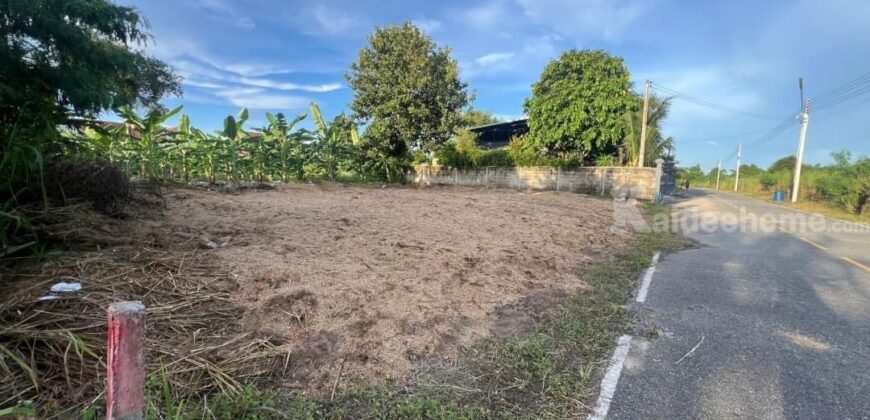 ขายที่ดินเปล่าทำเลดีใกล้ทางขึ้น-ลง มอเตอร์เวย์ บ้านฉาง ระยอง พื้นที่ 1 งาน