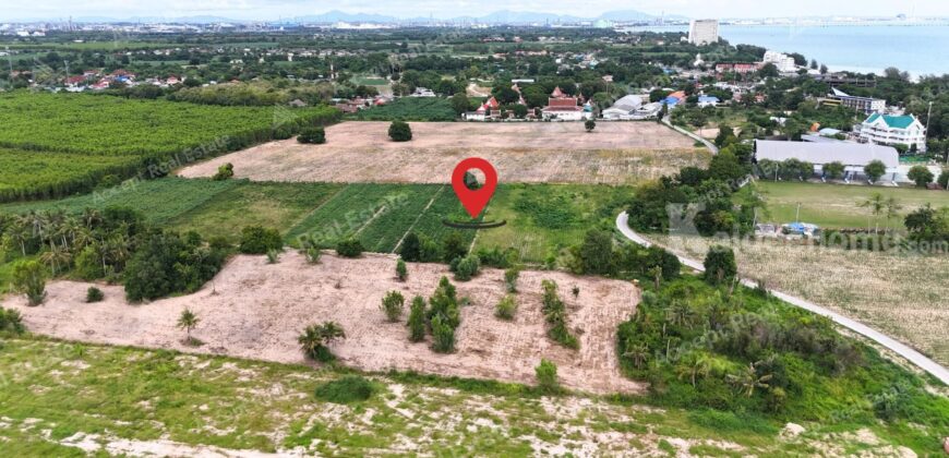 ขายที่ดินเปล่าใกล้ทะเล โลเคชั่นดี หาดพยูน บ้านฉาง ระยอง