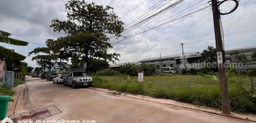 ขายที่ดิน ถนนบางกระดี่19 แยก6 พื้นที่ 792 ตรว. ราคาถูกที่สุดในย่านนั้น ใกล้เซ็นทรัล พระราม2 เหมาะลงทุน