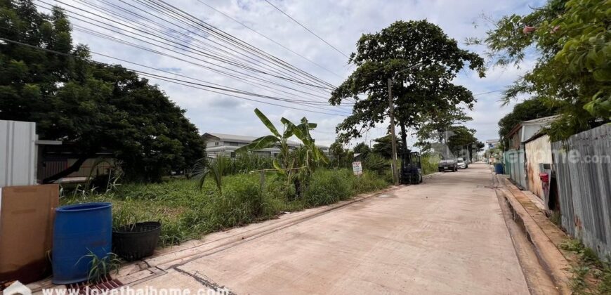 ขายที่ดิน ถนนบางกระดี่19 แยก6 พื้นที่ 792 ตรว. ราคาถูกที่สุดในย่านนั้น ใกล้เซ็นทรัล พระราม2 เหมาะลงทุน