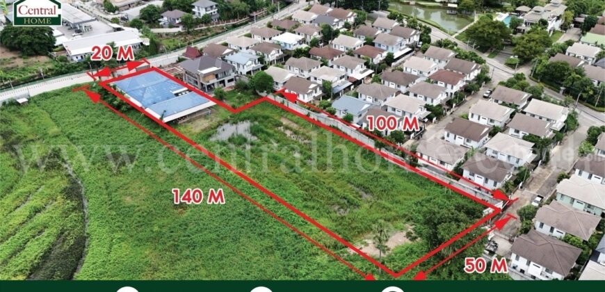 ที่ดิน ถนนชัยพฤกษ์ 3 ไร่ ใกล้ หมู่บ้าน มัณฑนา-ชัยพฤกษ์ ปากเกร็ด