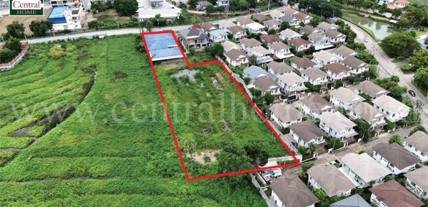 ที่ดิน ถนนชัยพฤกษ์ 3 ไร่ ใกล้ หมู่บ้าน มัณฑนา-ชัยพฤกษ์ ปากเกร็ด