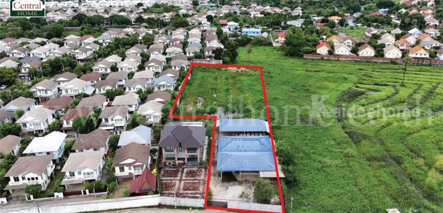 ที่ดิน ถนนชัยพฤกษ์ 3 ไร่ ใกล้ หมู่บ้าน มัณฑนา-ชัยพฤกษ์ ปากเกร็ด