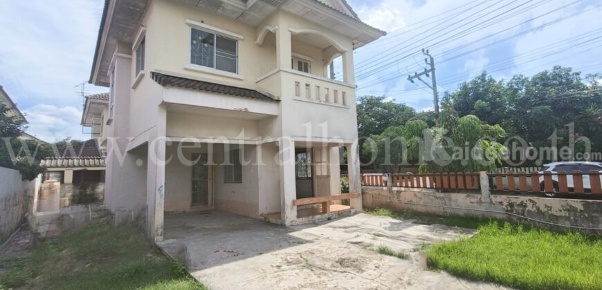 บ้านเดี่ยว หมู่บ้าน ฟ้าใหม่ ปากเกร็ด ต้นโครงการ แปลงมุม ราคาถูก พร้อมอยู่