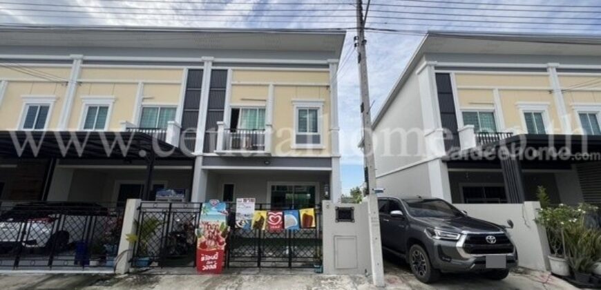 ทาวน์โฮม เดอะนีซ The Nice รังสิต คลอง 3 หลังมุม