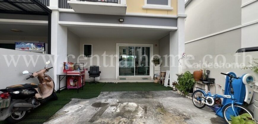 ทาวน์โฮม เดอะนีซ The Nice รังสิต คลอง 3 หลังมุม