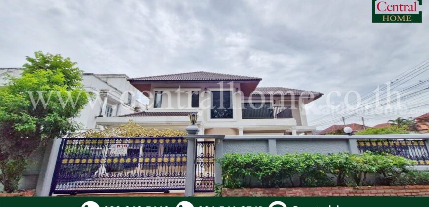 บ้านเดี่ยว หมู่บ้าน สินธร รังสิต – ปทุมธานี ตกแต่งใหม่ทั้งหลัง