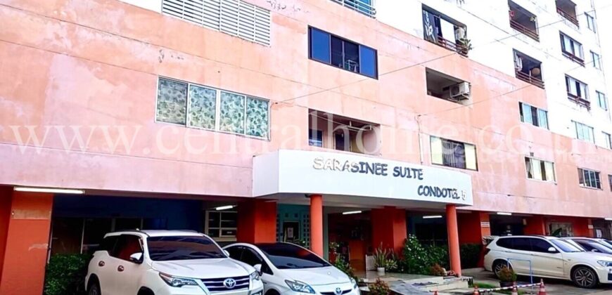 คอนโด สราสินี สวีท คอนโดเทล เฟส 5 ชั้น 7 ห้องมุม พหลโยธิน 62