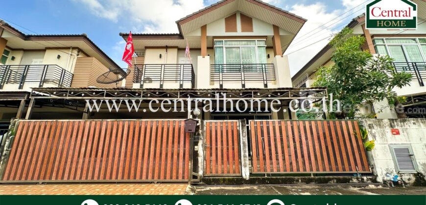 บ้านแฝด ชิชากร 2 โครงการติดถนนกาญจนาภิเษก