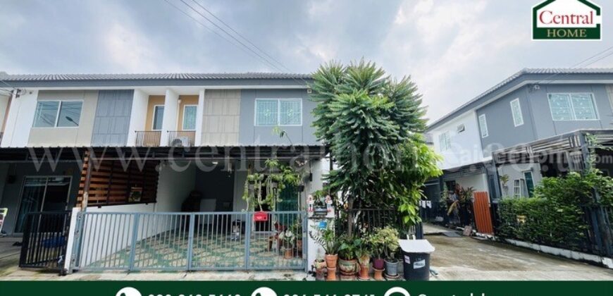 ทาวน์เฮ้าส์ พฤกษา 117 เพชรเกษม 91 – พุทธสาคร หลังมุม ราคาถูก