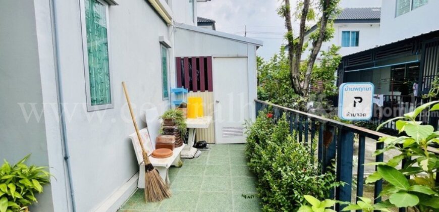 ทาวน์เฮ้าส์ พฤกษา 117 เพชรเกษม 91 – พุทธสาคร หลังมุม ราคาถูก