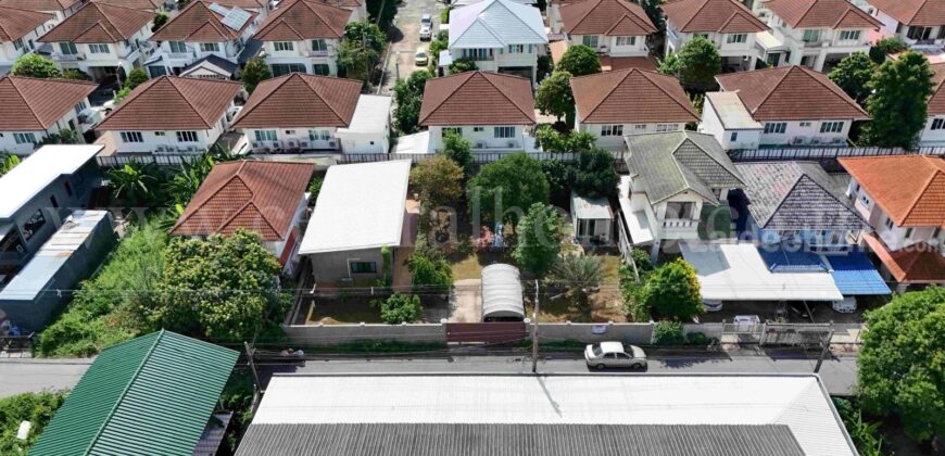 บ้านเดี่ยวชั้นเดียว 2 หลัง พร้อมที่ดิน 144 ตร.ว เปรมฤทัย 3 รามอินทรา ถูกมาก