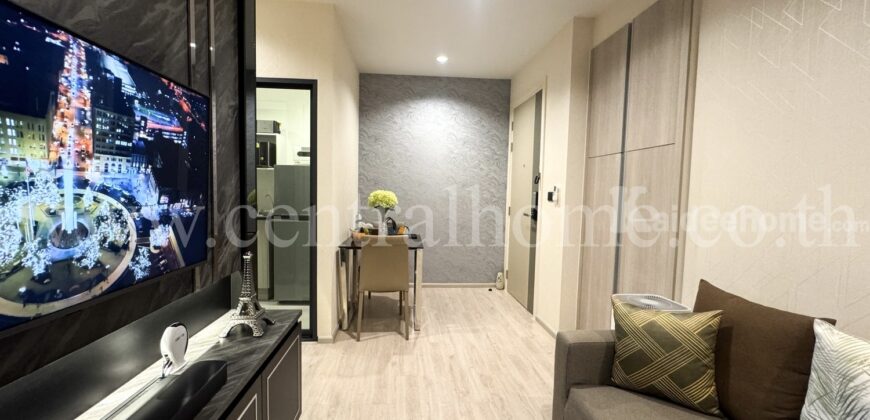 คอนโด ดีคอน ไพร์ม รัตนาธิเบศร์ ห้องมุม พร้อมอยู่ ติด MRT ไทรม้า