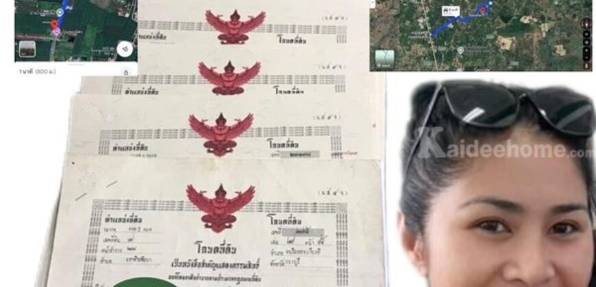 ขายที่ดินเปล่า 1ไร่ ราคาถูก ซอยวัดหนองหว้า อ.เฉลิมพระเกียรติ จ.สระบุรี โ️ทร ️098-513-6286