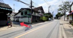 ขายที่ดินประชาอุทิศ 33 แยก 12 แปลงมุม ถมแล้ว 47.1 ตร.ว. ผังสีส้ม