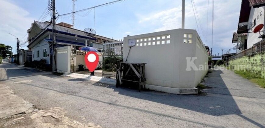 ขายที่ดินประชาอุทิศ 33 แยก 12 แปลงมุม ถมแล้ว 47.1 ตร.ว. ผังสีส้ม