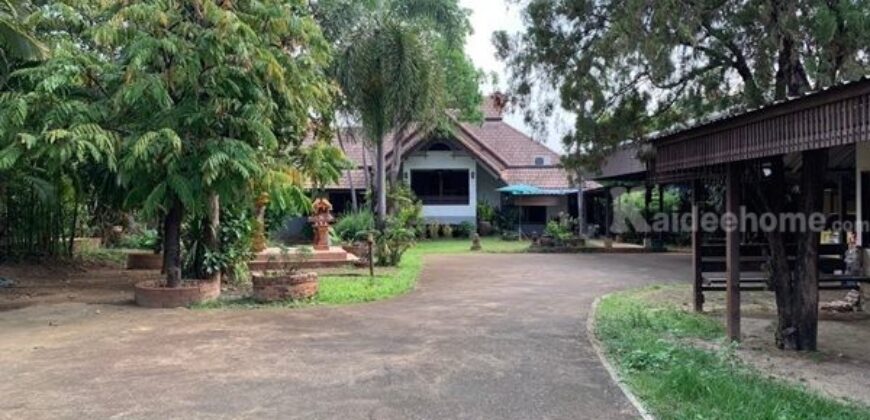 ขายบ้านพร้อมที่ดิน พร้อมสระว่ายน้ำ หนองหอย เมืองเชียงใหม่ (ใกล้เวียงกุมกาม) โทร 0817647894