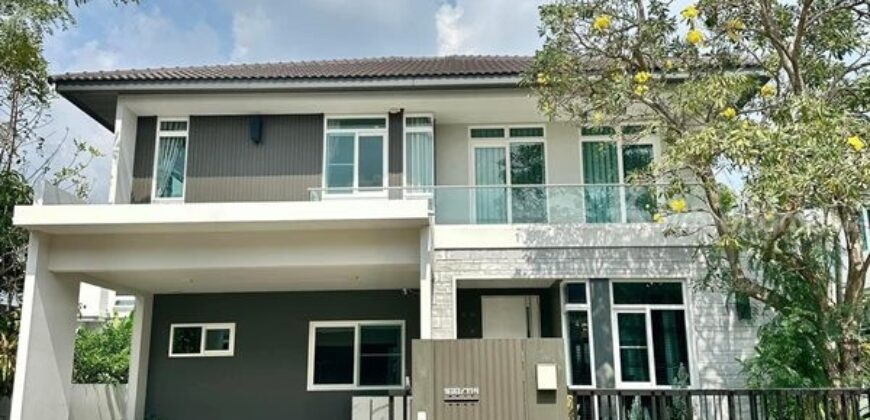 For Sale บ้านเดี่ยว โครงการ มัณฑนา westgate อยู่ตรงข้ามเซ็นทรัลเวสต์เกต ใกล้รถไฟฟ้า โทร 065-5639565