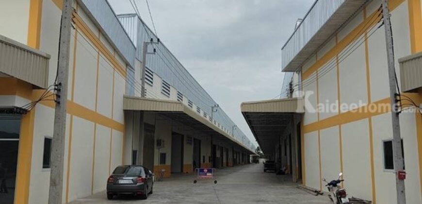 อาคารและโกดังให้เช่า ถนนแคราย ต.แคราย อ.กระทุ่มแบน จ.สมุทรสาคร โทร 084-4322544