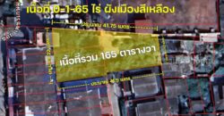 ขายที่ดินราคาถูกทีสุด เพชรเกษม 69 ซอยอินทาปัจ 9 แปลงมุม 165 ตารางวา