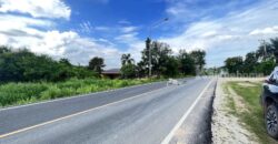 ขายที่ดินเปล่าใกล้ถนนสาย 36 มะขามคู่ นิคมพัฒนา ระยอง 25-1-72.4 ไร่