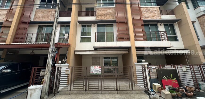 ทาวน์โฮม พลัส ซิตี้ พาร์ค งามวงศ์วาน 25 ถูกสุดในโครงการ