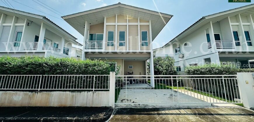 บ้านเดี่ยว คณาสิริ ปิ่นเกล้า – กาญจนา บ้านสวย ถูกที่สุดในโครงการ