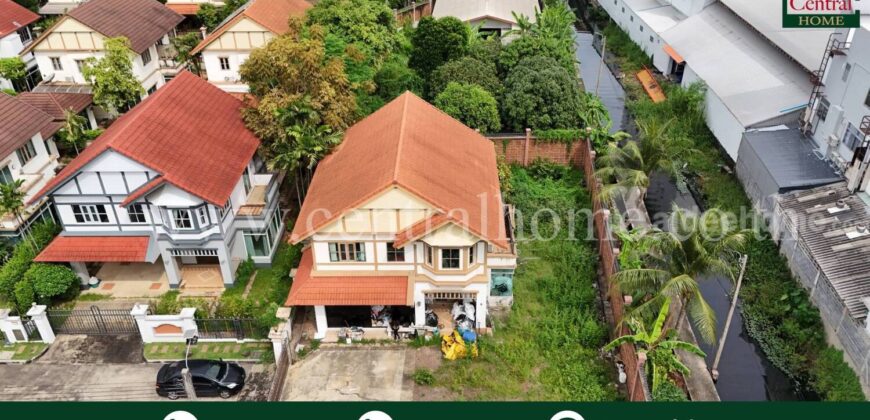 บ้านเดี่ยว หมู่บ้านลัดดารมย์ ราชพฤกษ์ – รัตนาธิเบศร์ ติดถนนราชพฤกษ์ ขายถูกสุดในโครงการ