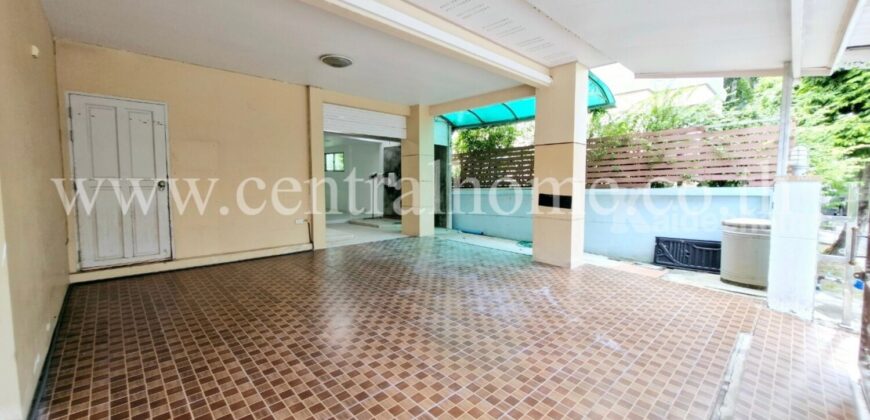 บ้านเดี่ยว บ้านมณีรินทร์ พาร์ค 2 รังสิต – ปทุมธานี หลังริม ติดสวน
