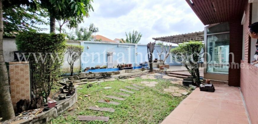 บ้านเดี่ยว บ้านมณีรินทร์ พาร์ค 2 รังสิต – ปทุมธานี หลังริม ติดสวน