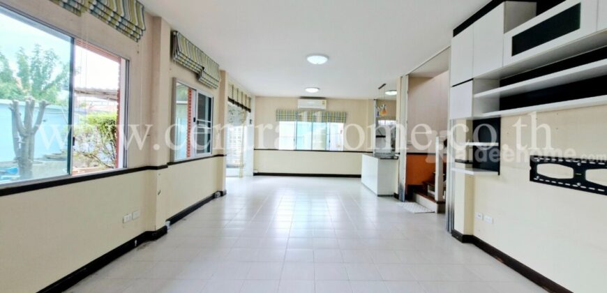 บ้านเดี่ยว บ้านมณีรินทร์ พาร์ค 2 รังสิต – ปทุมธานี หลังริม ติดสวน