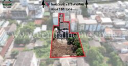 ที่ดินเปล่า 385 ตารางวา ซ.กรุงธนบุรี 1 ใกล้สถานีรถไฟฟ้า BTS สถานีวงเวียนใหญ่ เพียง 150 เมตร