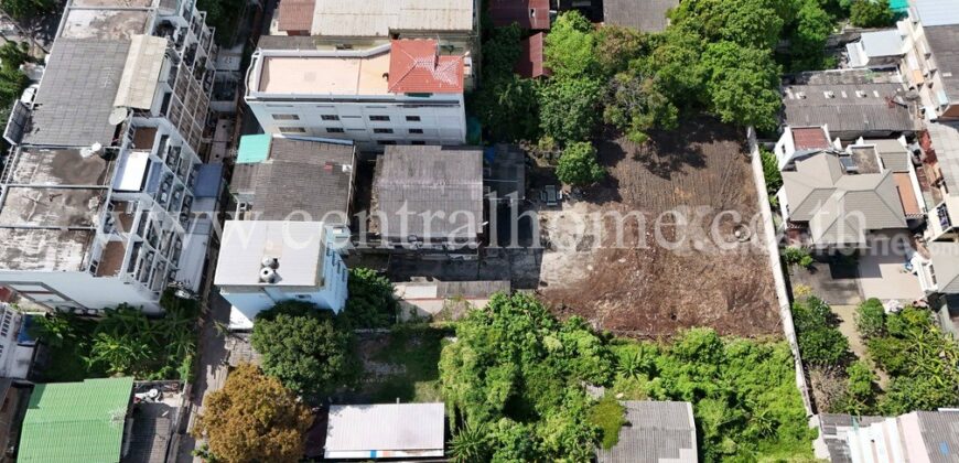 ที่ดินเปล่า 385 ตารางวา ซ.กรุงธนบุรี 1 ใกล้สถานีรถไฟฟ้า BTS สถานีวงเวียนใหญ่ เพียง 150 เมตร