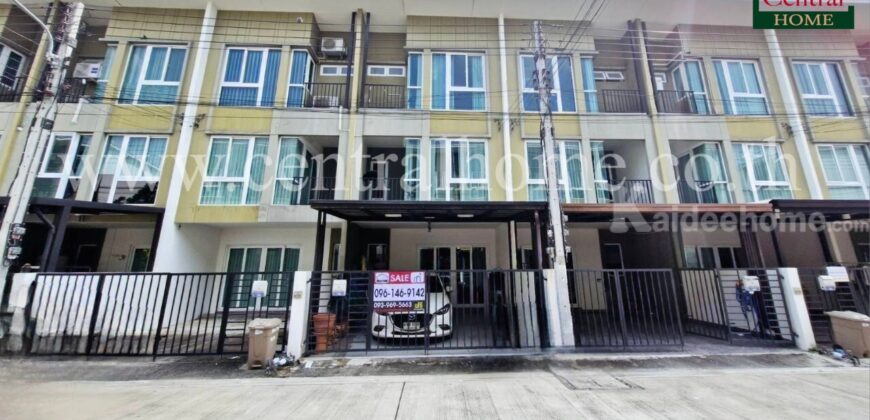 ทาวน์โฮม 3 ชั้น เบล็สทาวน์ ศรีสมาน – ติวานนท์ (Blesstown Srisaman-Tivanon)