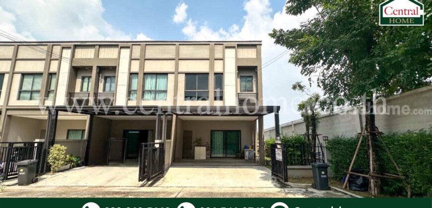 ทาวน์โฮม วี คอมพาวด์ ราชพฤกษ์ – ปิ่นเกล้า หลังริม พร้อมอยู่