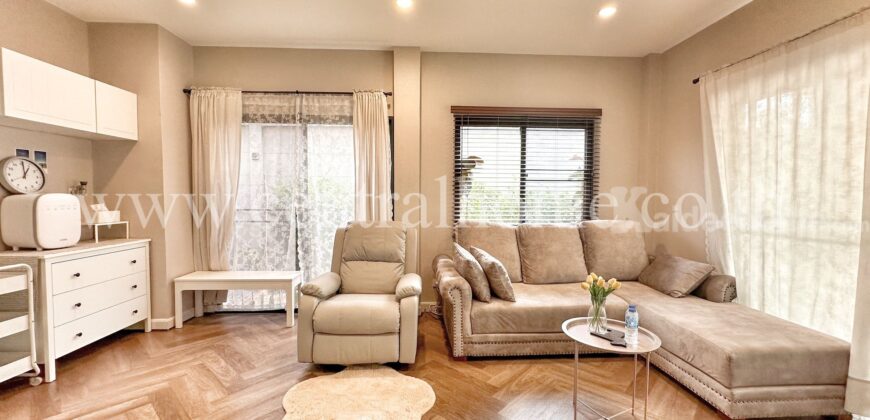 ทาวน์โฮม วี คอมพาวด์ ราชพฤกษ์ – ปิ่นเกล้า หลังริม พร้อมอยู่