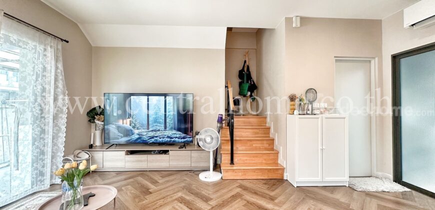 ทาวน์โฮม วี คอมพาวด์ ราชพฤกษ์ – ปิ่นเกล้า หลังริม พร้อมอยู่