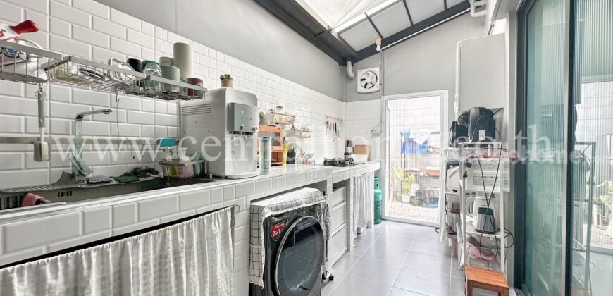 ทาวน์โฮม วี คอมพาวด์ ราชพฤกษ์ – ปิ่นเกล้า หลังริม พร้อมอยู่