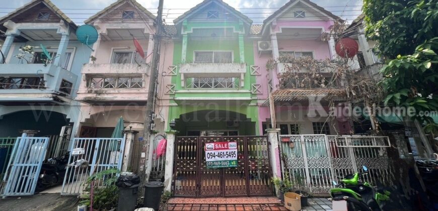 ทาวน์เฮาส์ หมู่บ้านตะวันนา ซอยจตุโชติ 12 สุขาภิบาล 5 – สายไหม