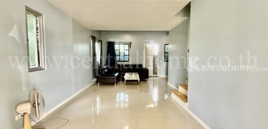 ทาวน์เฮ้าส์ พฤกษา 117 เพชรเกษม 91 – พุทธสาคร หลังมุม ติดหน้าสวน พร้อมเฟอร์